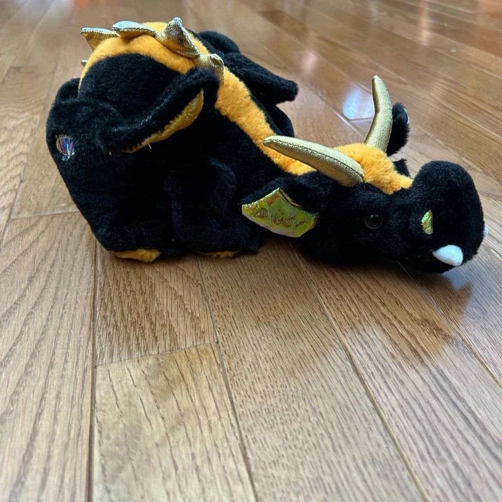 Webkinz Lava Dragon Ganz Plush Stuffed Animal